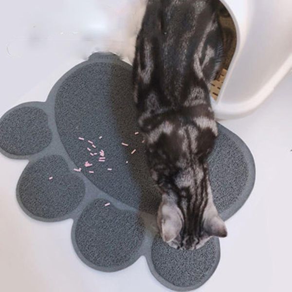 

cat beds & furniture non-slip sand pad toilet mat waterproof clean trapping litter puppy dish bowl placemat pet boxes claw mats