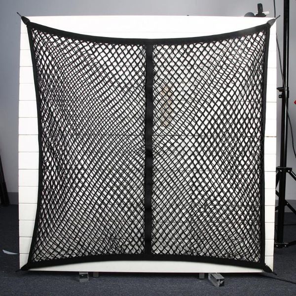 

car organizer double-layer high elastic rear cargo net trunk mesh storage sack accessories 120cm x 110cm