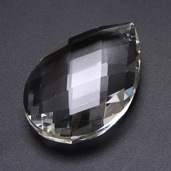 

1pc clear chandelier glass crystals lamp prisms parts hanging drops pendants k9 crystal 63mm
