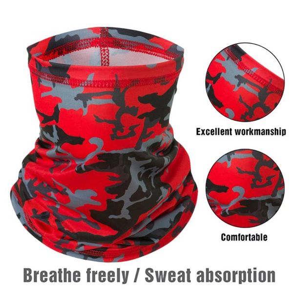 

scarves 2021 bandana magic neckerchief men's scarf snood for women versatility caps cycling face cover scrunchie headwear, Blue;gray