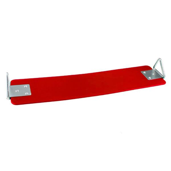 

swing seat with metal hook red, 300kg /660 lb weight limit outdoor fun toy camp furniture
