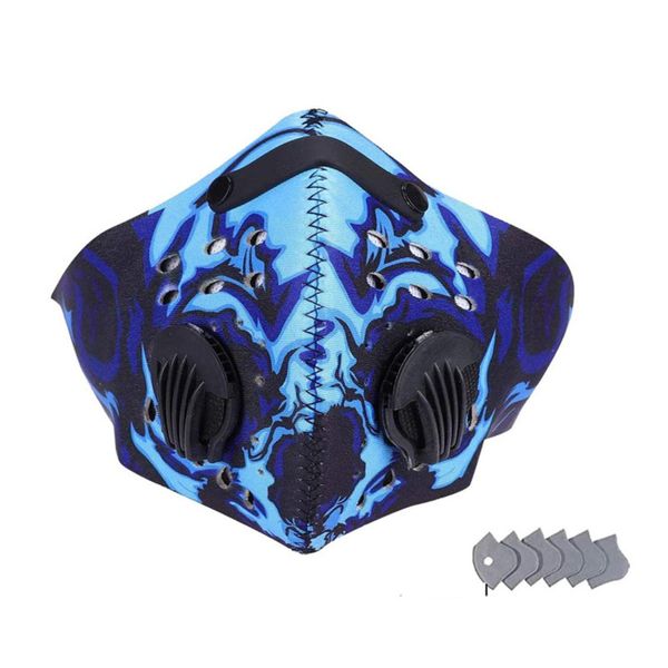 

diving riding motorcycle material 3d digital printing valve sports mask