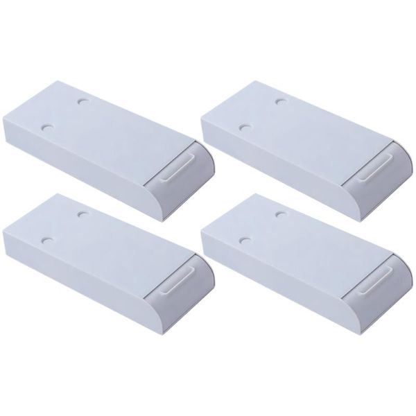 

storage drawers 4pcs under table organizer drawer type hidden adhesive stationery box