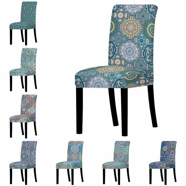 

chair covers bohemia spandex elastic slipcovers universal for wedding el seat cover stretch
