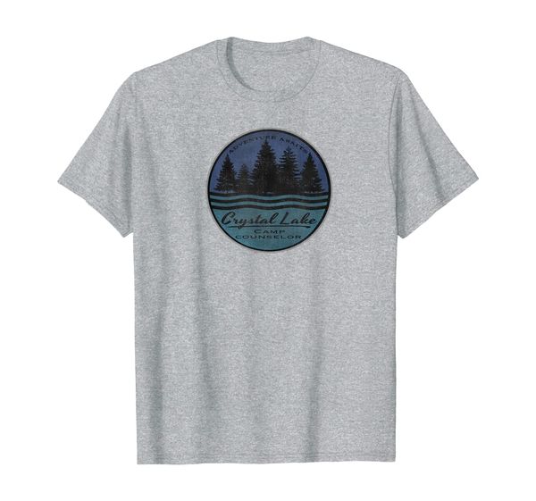 

Crystal Lake Camp Counselor Vintage Retro Style T-Shirt, Mainly pictures