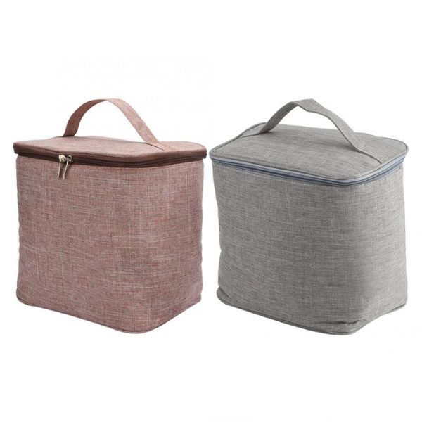 

hanging baskets portable large capacity oxford cloth insulated lunch bag waterproof box storage organizer