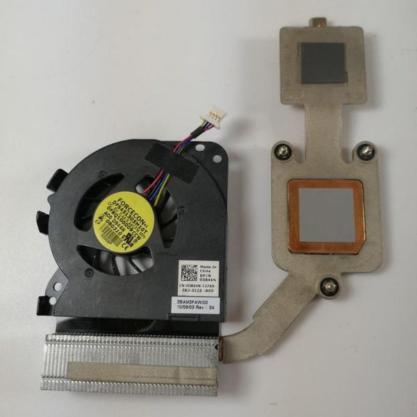 

original lapcpu heatsink cooling fan for vostro 1220 p03s radiator cooler module y599m d844n dfs45135m10t f8q1 pads