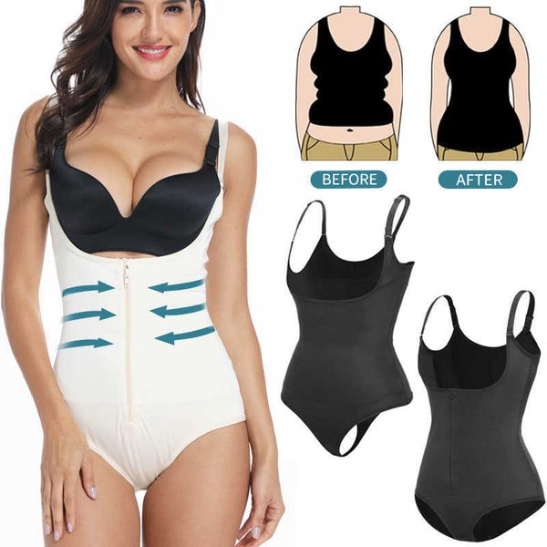 

spandex bodysuit shapewear body shaper cincher corset for women slimming sheath waist trainer tummy shapers reducing belly