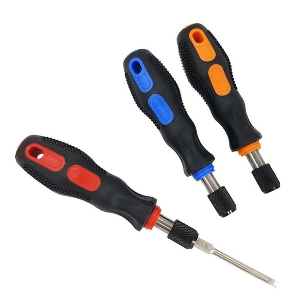 

hand tools 1/4" (6.35mm) screwdriver bit holder self with pp+tpr handle