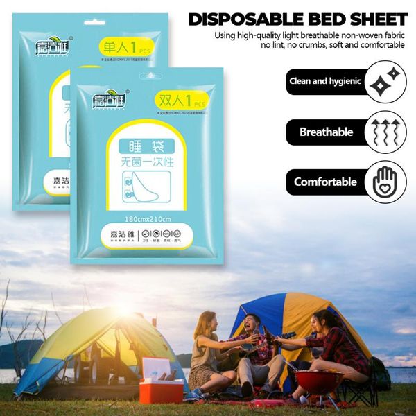 

sleeping bags 1pcs travel disposable bedding bag duvet cover quilt outdoor camping home textile