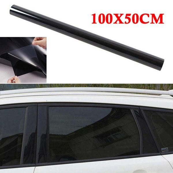 

tint film window black car office glass non-reflective dyed universal sunshade