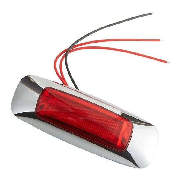 

extension side indicator truck red signal lamp 2x 50000h 8led brake light led emergency lights