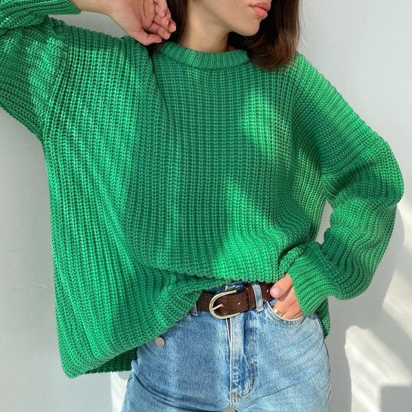 

women's sweaters autumn winter thickening oversized sweater women long sleeve casual loose pullovers female cashmere solid knitted, White;black
