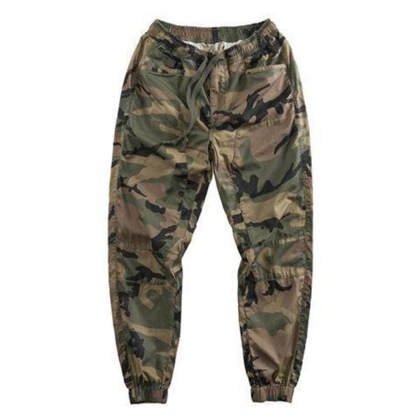 

men's pants tactical military cargo men army 2021 trouser streetwear men's multi pockets harem solid color clothes field, Black