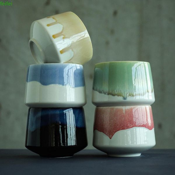 

cups & saucers big capacity colorful ceramic tea cup porcelain teacups chinese 200ml
