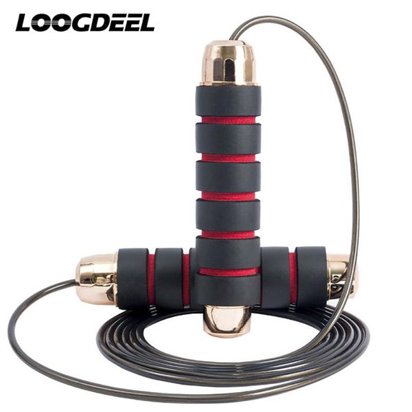

jump ropes loogdeel weight-bearing skipping sports exercise fitness training steel wire bearing rope portable equipment