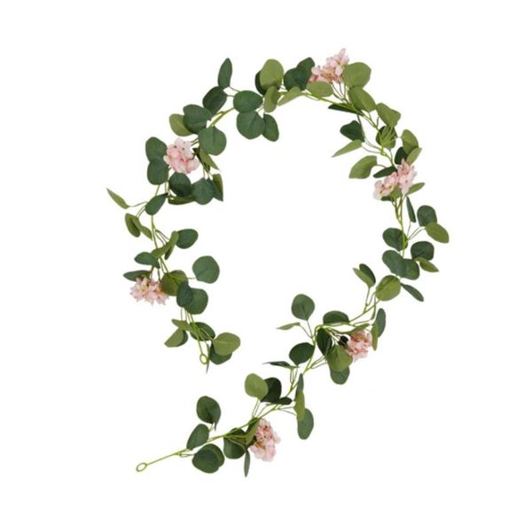 

decorative flowers & wreaths rtificial eucalyptus vines simulation rattan natural 180cm forest wedding background decoration