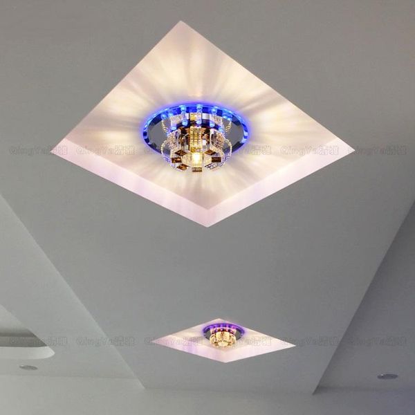 

ceiling lights 18cm crystal lamp aisle porch light corridor simple creative led pumpkin hall lamps sd121