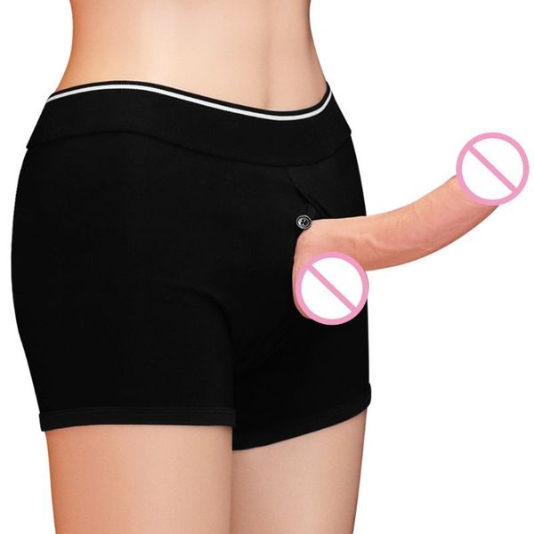 Neuartige Strap-on-Harness-Shorts für Damen und Herren