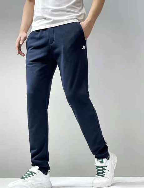 

autumn loose casual small foot embroidered pants 03010, Black