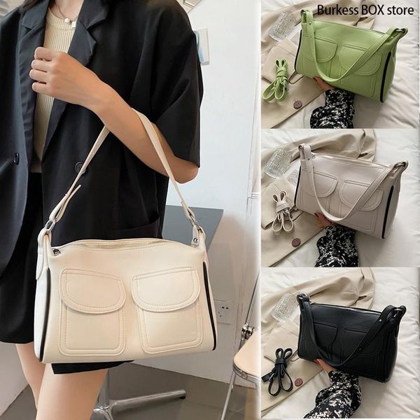 

evening bags large-capacity one-shoulder handbag women's bag 2021 trend fashion cross-body all-match western style small square white