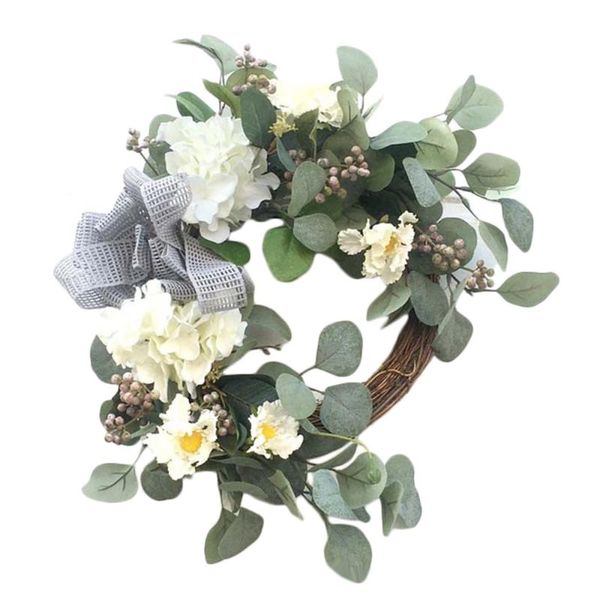 

decorative flowers & wreaths home decor natural vine branches flower leaf plant wedding spring wreath diy use multifunction artificial