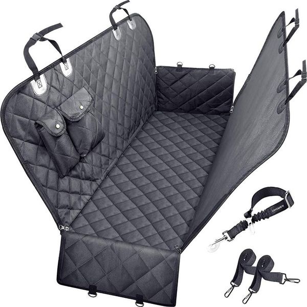 

dog car seat covers cover 100% waterproof pet travel mat mesh carrier hammock cushion protector with zipper and pocket