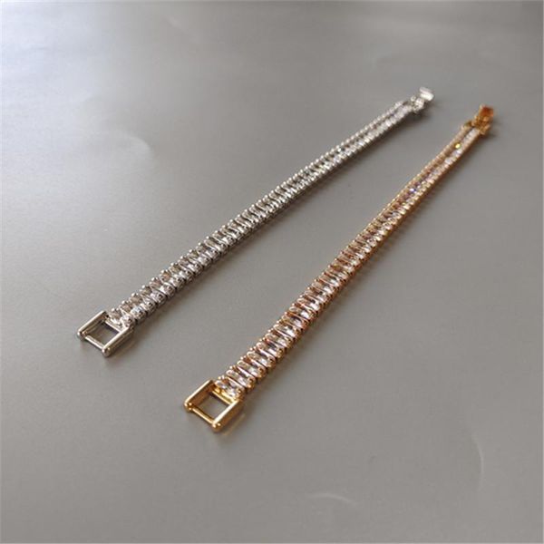 

charm bracelets in net red star with glittering love high street commuting simple and easy to take zircon bracelet, Golden;silver