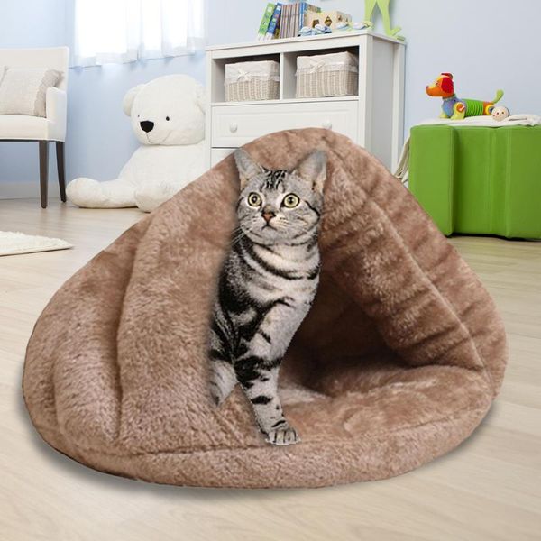 

cat beds & furniture house puppy pet moisture proof bed dog pp cotton winter warm sleeping washable removable products