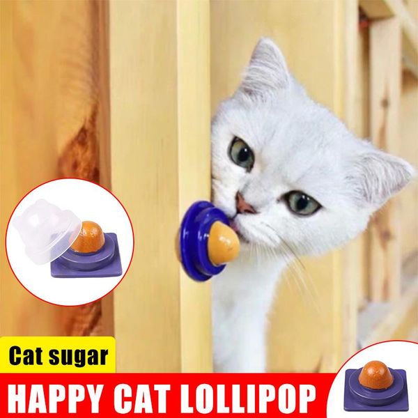 

cat toys cats treats lollipop pet snack nutrition cream mint ball candy -