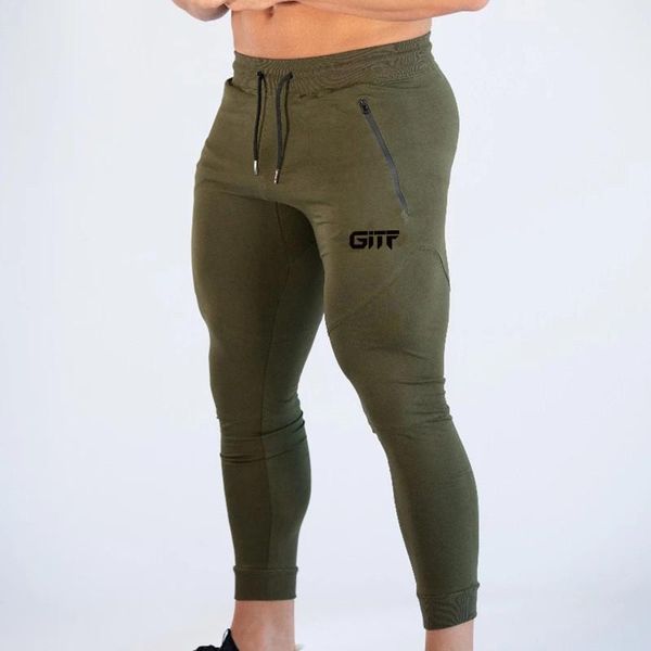 

men's pants 2021 mens cotton sweatpants joggers autumn winter man fitness workout trousers men casual pencil, Black