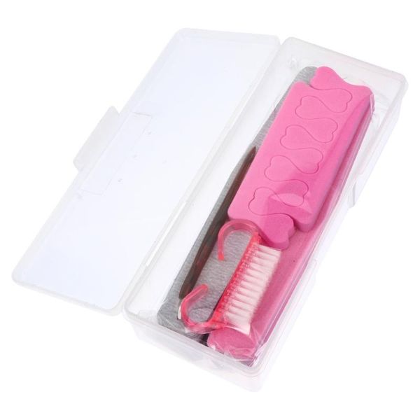 

nail art kits 9pcs/box manicure tool exfoliating file dead skin polish kit