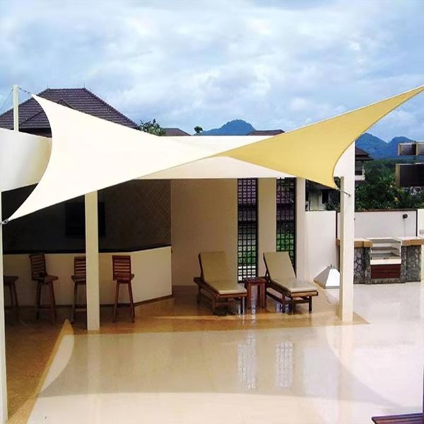 

shade rectangular oxford fabric sail patio sun protection rain uv outdoor supplies