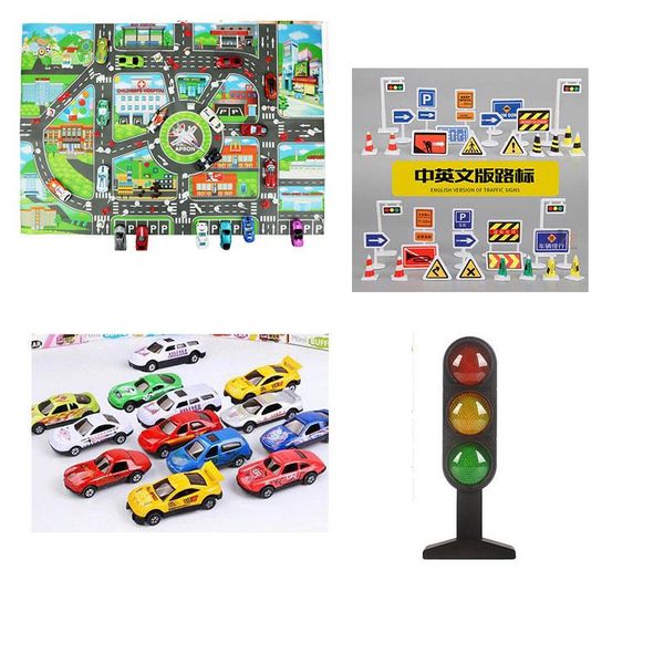 

party masks lifelike city map traffic light sign roadblock novelty learning education funny gadget interesting toys for children gift