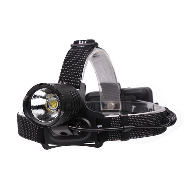 Zoom 3 Modi LED-Scheinwerfer-Taschenlampe XHP70 50000 Lumen Mico USB wiederaufladbare leistungsstarke Stirnlampe (2034) Tragbare Laternen