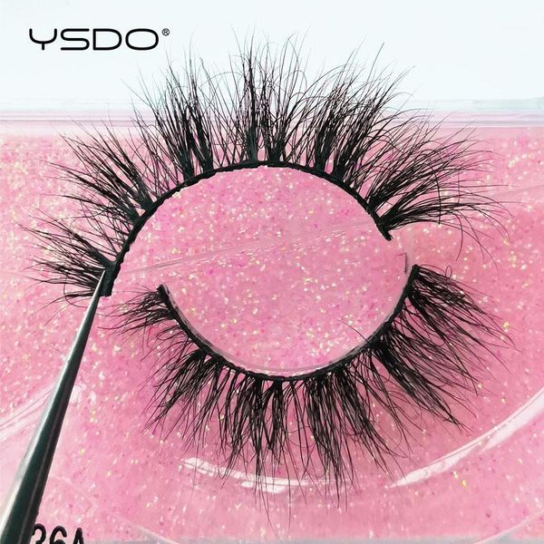 

eyelashes 3d mink lashes cilios hand made makeup strip dramatic false natural 36a1