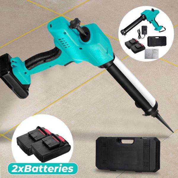 

glue guns automatic electric gun heat anti-drip melting pressure sewing repair power tool home diy & 2/1 battery