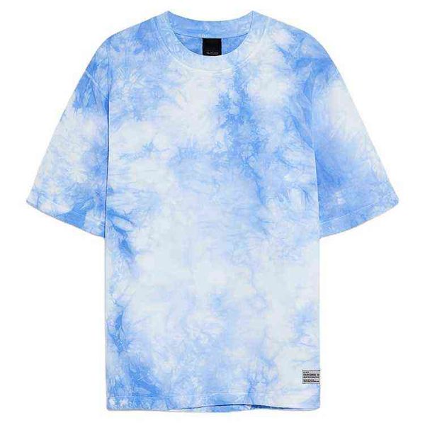 

custom design ie dye shor sleeve shir mens sree wear drop shoulder shir for men 211115, White;black