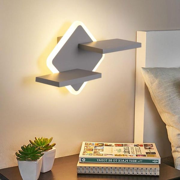 

wall lamp shelf bedside nordic postmodern minimalist art living room decoration ins simple bedroom lb32310