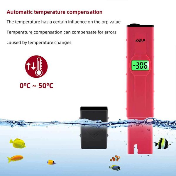 

orp-16911 orp/ portable redox tester - 1999~1999mv backlight lcd digital water quality test pen orp analyzer test monitor
