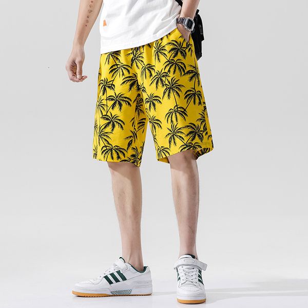 

short shan bao classic flower printed 2021 summer fashion and female light shorts, White;black