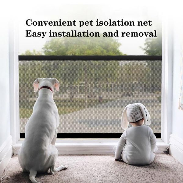 

kennels & pens dog mesh gate ingenious fence indoor and outdoor safe pet barrier fences safety separation guard supplies l