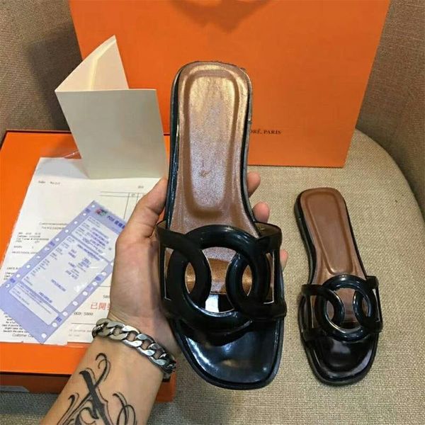 

pig nose slippers for women to wear out in summer ahab zmm, Black