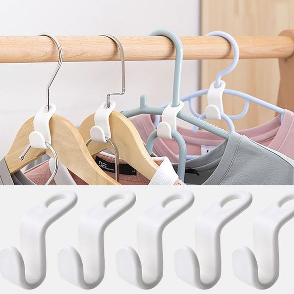 

hangers & racks portable clothes hanger mini space saving coat storage rack for wardrobe plastic cascad clothing home organizer