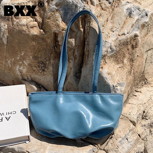

shoulder bags [bxx] simple pu leather for women 2021 summer bag handbags trending luxury ladies travel hand hu134