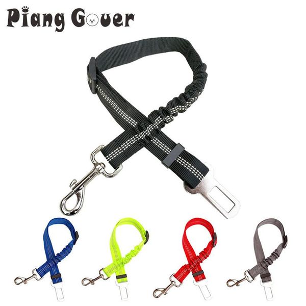 

dog collars & leashes stretch adjustable seat belt car seatbelt leads elastic reflective pet safety rope cat supplies