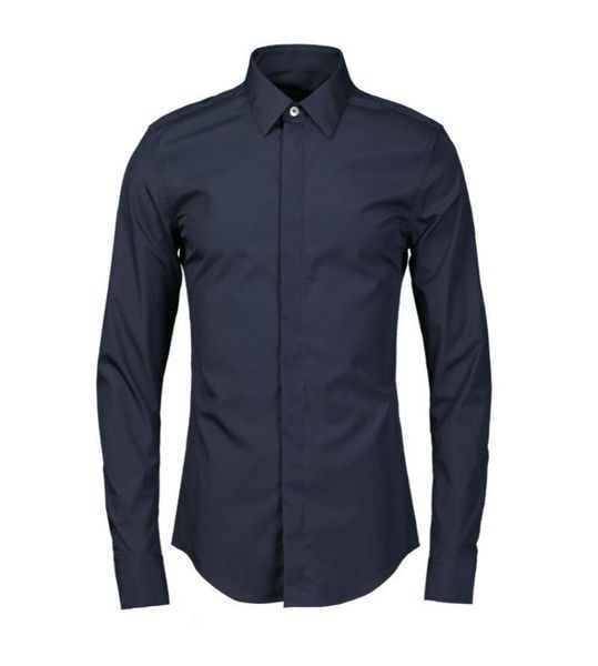 

chinese style men's shirts sapphire blue navy european and american casual, White;black