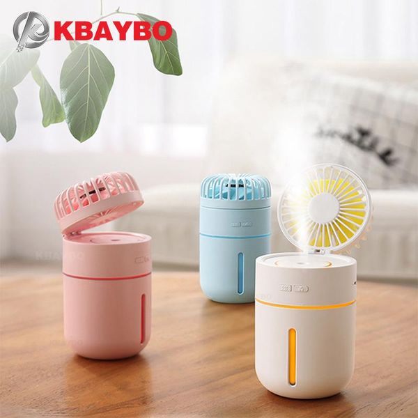 

electric fans kbaybo portable usb fan flexible with air diffuser adjustable cooler mini handy desk deskcooling mist humidifier