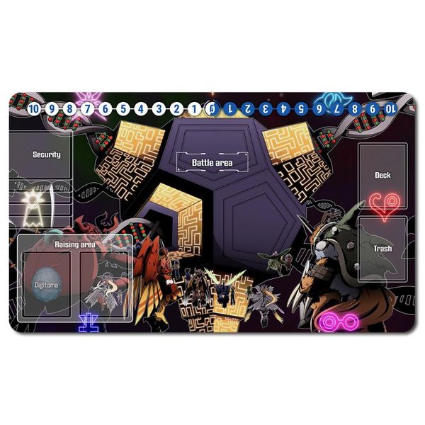 

mouse pads & wrist rests 459568 - board game digimon playmat table mat games size 60x35 cm mousepad play for tcg ccg
