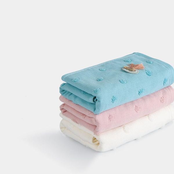 

towel cotton for adults to wash face without losing hair